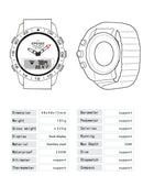 CakCity Pilot Waterproof Analog Digital Diving Outdoor Sport 20ATM Watches for Men - CakCity Watches