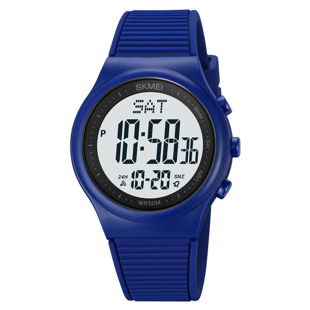 CakCity Orologio digitale per uomo e donna impermeabile cronometro orologio da polso leggero orologio sportivo da uomo cronografo digitale cinturino in silicone, Nero-nero CakCity Orologio digitale per uomo e donna impermeabile cronometro orologio da polso leggero orologio sportivo da uomo cronografo digitale cinturino in silicone, Nero-nero