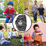 CakCity Boys Camouflage LED Sports Kids Watch Waterproof Digital Electronic Military with Luminous Alarm Stopwatch Child Watches Ages 3-10 - CakCity Watches