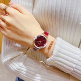 CakCity Fashion Prismatic Diamond Watch with Analog Quartz for Women Fine Classy Bracelet Watches - CakCity Watches