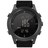 Military Watches with Compass for Men Tactical Watch Outdoor Sports Watches for Men Hiking Digital Wrist Watch with Barometer,Altimeter,Step Counter - CakCity Watches