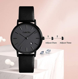 CakCity Fashion Simple Classic Analog Waterproof Unisex Stainless Steel Watch - CakCity Watches